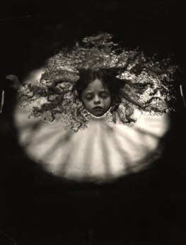 Daughter in water: One of  Mann's intimate family photographs