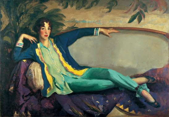 Portrait of Gertrude Vanderbilt Whitney, by Robert Henri, 1916