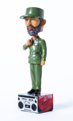 Fidel Castro Bobblehead Doll, 2015, from Gitmo on Sale, Part 2 of Cornwall's Guantanamo project