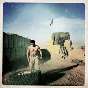 One of Rita Leistner's Hipstamatic images from Afghanistan. Photo (c) Rita Leistner/basetrack.org
