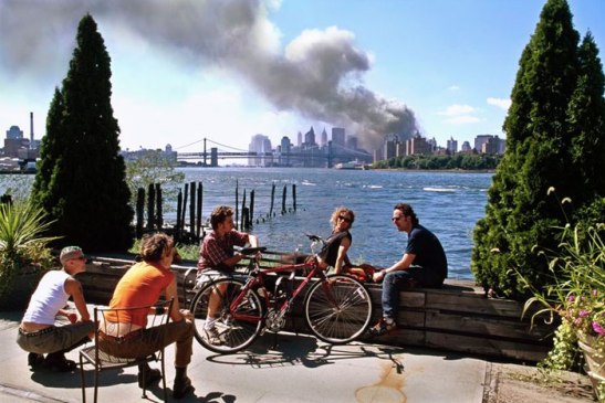 Thomas Hoepker's image from 9/11 was more nuanced than it at first appeared. Photo (c) Thomas Hoepker/Magnum Photos