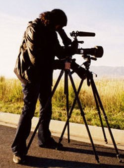 Poitras filming. Image (c) Conor Provenzano
