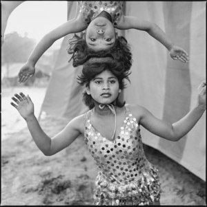 On my bucket list: this image of acrobats by Mary Ellen Mark was selling for over $10,000 at AIPAD 2016.
